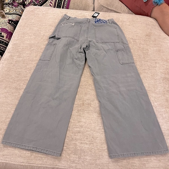 Cold Culture V1 CARPENTER PANTS FADED GREY Size L - Picture 9 of 13